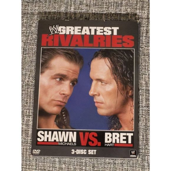 WWE's Greatest Rivalries: Shawn Michaels vs. Bret Hart (DVD, 2011, 3-Disc Set) - Picture 1 of 4